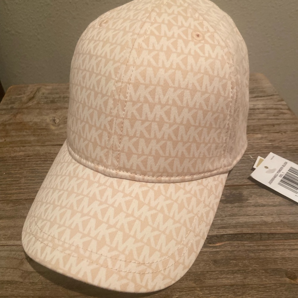 Michael Kors powder blush (baby pink) hat